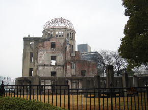 ▲広島原爆ドーム