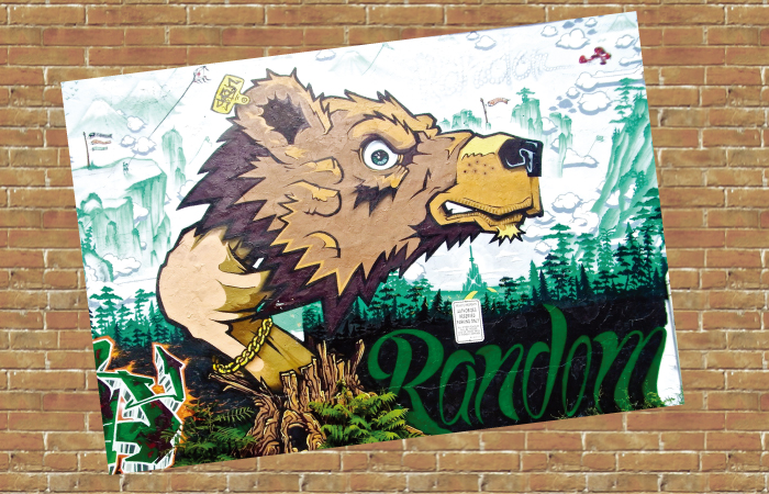 Rush Ln とPortland St にて