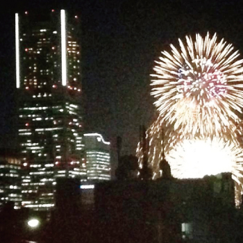 横浜の花火大会最高です！！