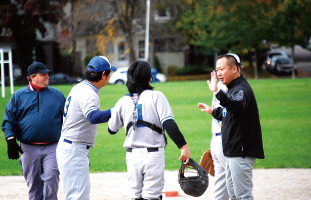 勝負の前に一息