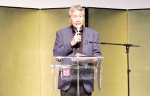 ゲーリー川口理事長のスピーチ