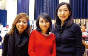 ヘロン雅代さん、原あんずさん、吉本孝子さん