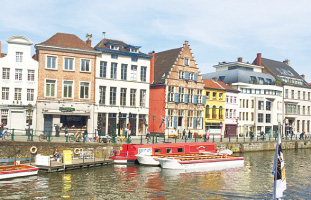 ゲントの街並み