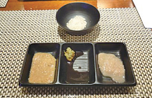 ソースにも熟練の技