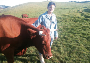 大きなマーケットに乗せられない短角牛だから、深く理解して支持してもらうことが大切