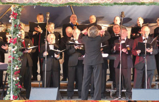 美しいキャロルに耳を傾ける