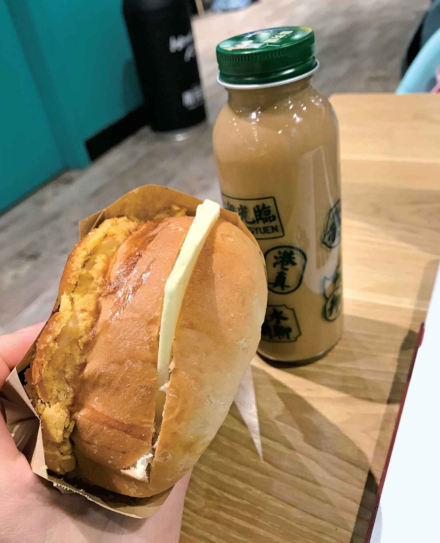 Cuppa Tea’s Pineapple Butter Bun