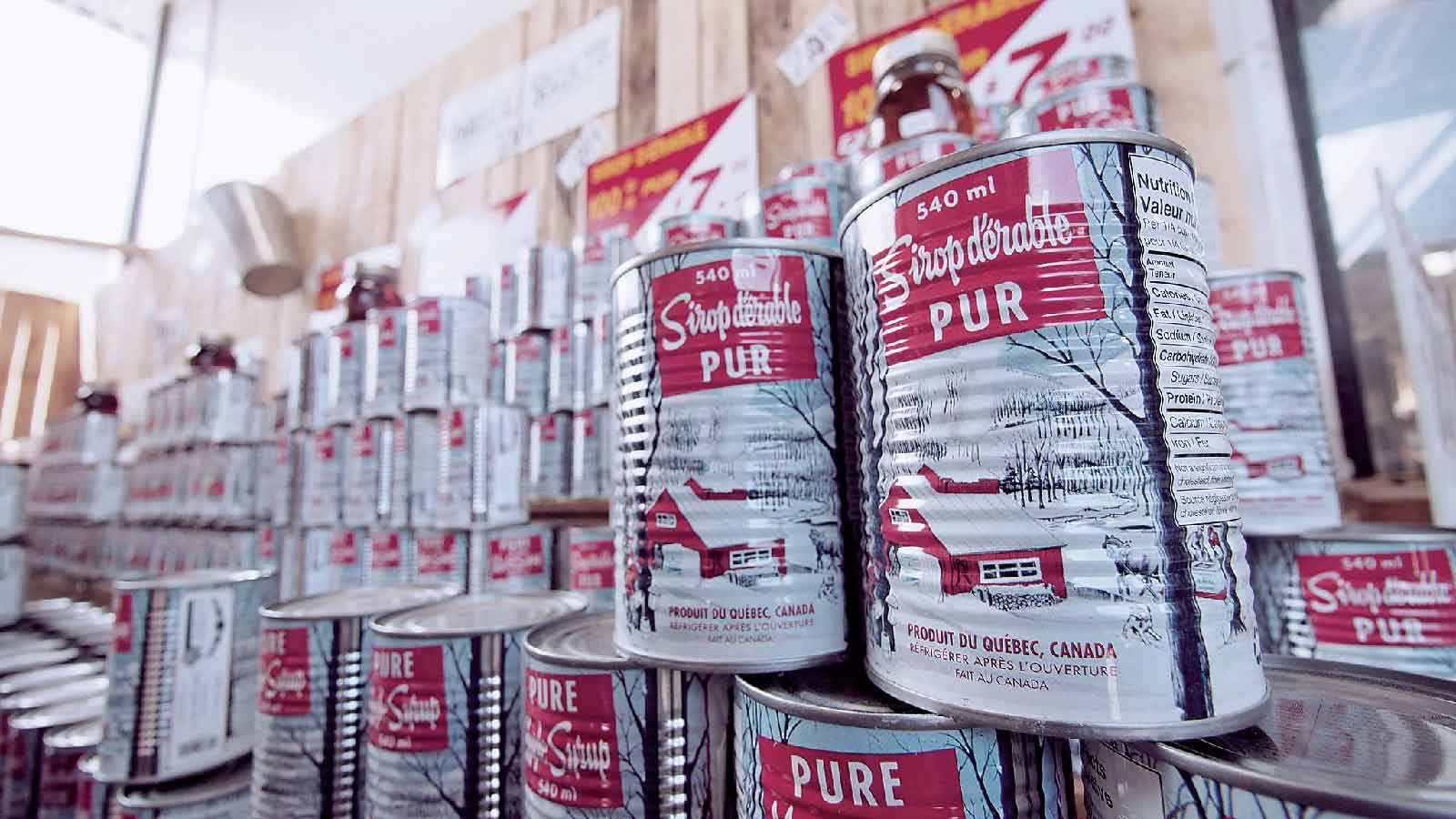 Obligatory maple syrup image by Eric Flexyourhead