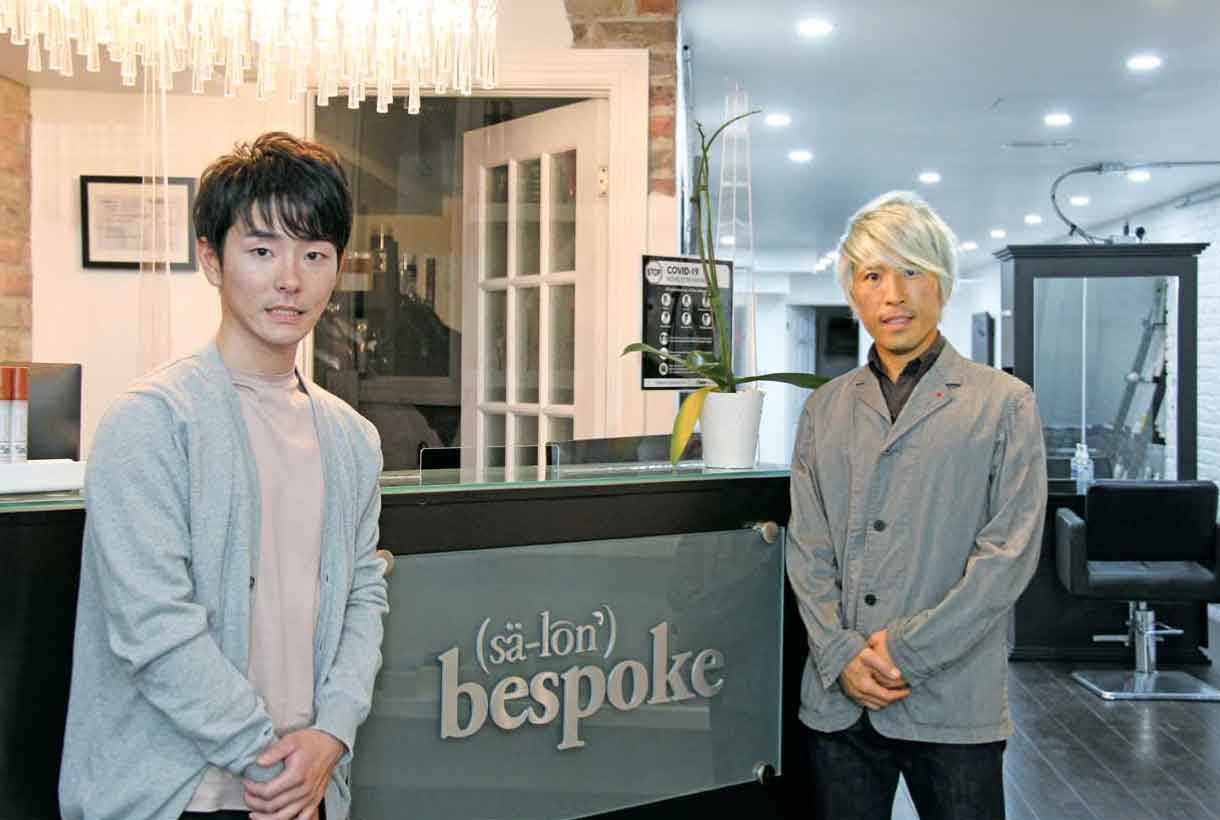 福元さん（左）とヒロさん（右）