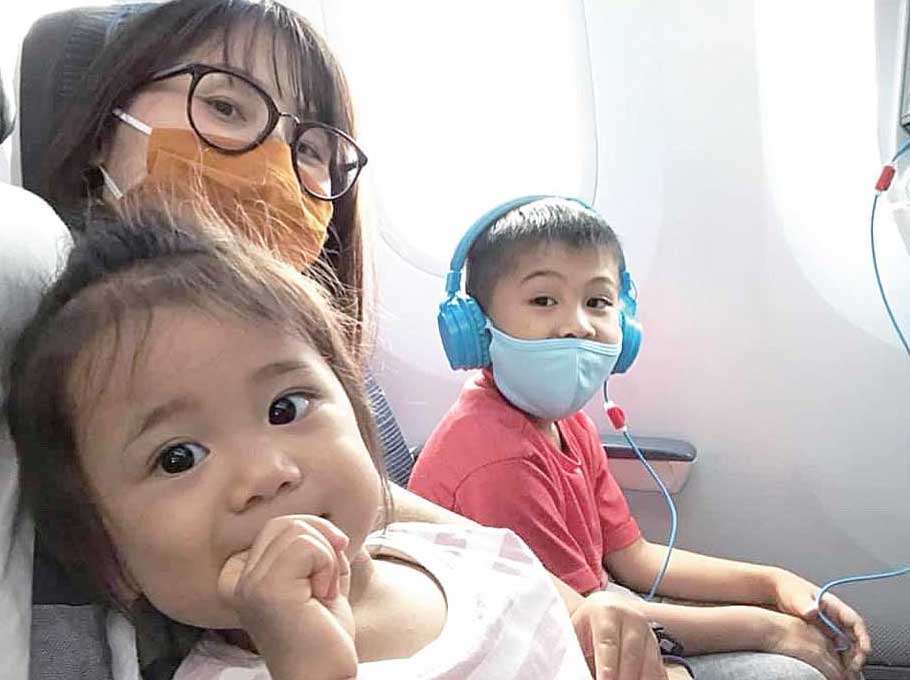 移住時のフライト