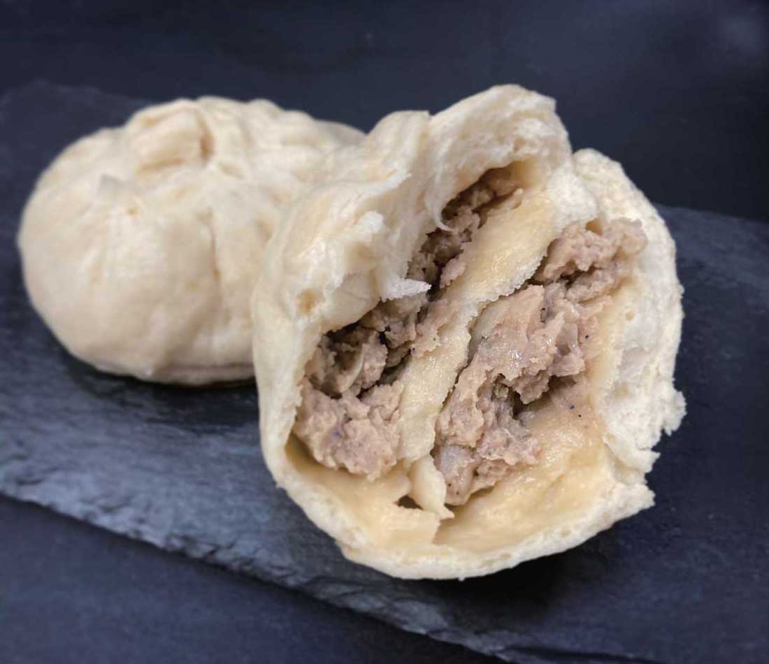 試作に試作を重ねてできた「豚まん」