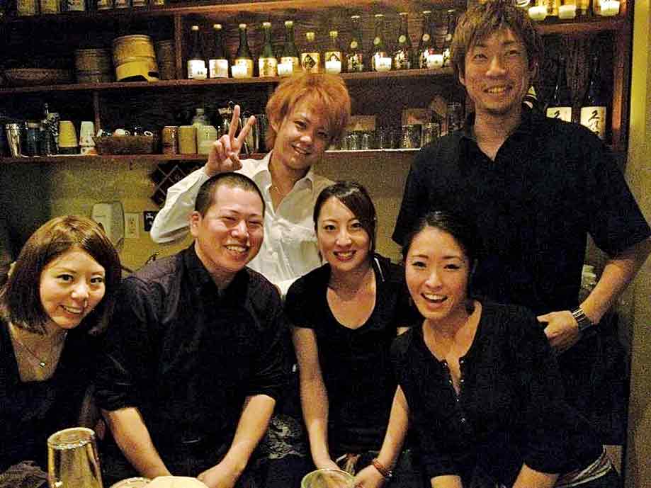 仕事仲間と一緒に