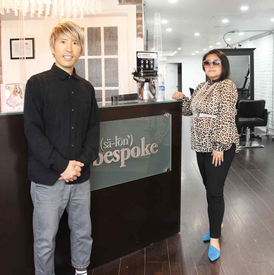 ヒロさん（左）とみゆきさん（右）