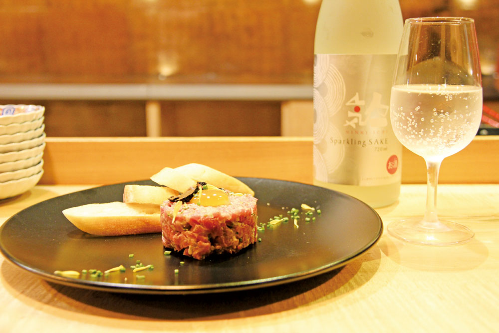 Beef Tartare with 福島県・人気一