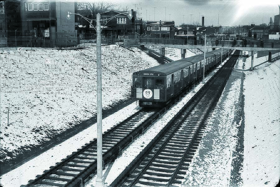 Yonge Line - 1954©︎Toronto Public Library